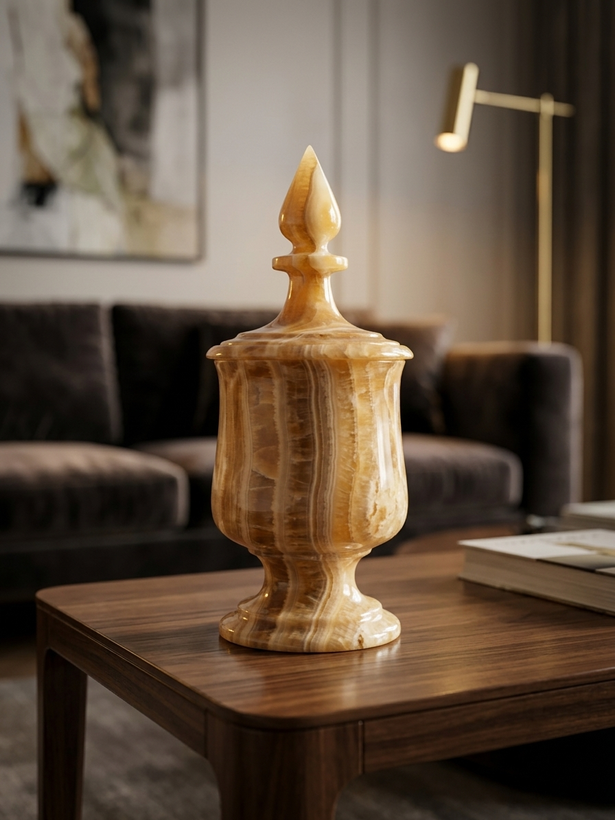 شکلات خوری سنگی مرمر ماروک مدل تاج