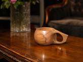 فنجان چوبی دسته دار ماروک